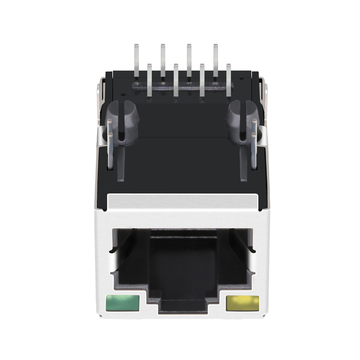 LPJ16217B10NL 100 Base-T Tab Up Κίτρινο/Πράσινο LED Μονής Θύρας Ethernet RJ45 Υποδοχές εικόνα 2
