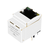 LPJD5153BHNL 10/100 Base-T Vertical PoE RJ45 Magjack Green/Yellow LED thumb image 1