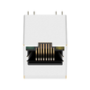 LPJD5153BHNL 10/100 Base-T Vertical PoE RJ45 Magjack Green/Yellow LED thumb image 2