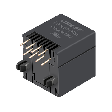 Χωρίς LED 8P8C Κάθετη Υποδοχή RJ45 Modular Jack χωρίς Ενσωματωμένα Μαγνητικά LPJE681NNL εικόνα 4