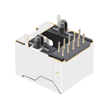 その他 JP-LP-10P10C-S 互換品 LINK-PP LPJEF910DNL タブダウン LEDなし 1x1ポート RJ45コネクタ（内蔵マグネットなし）画像4