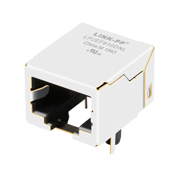 other jp-lp-10p10c-s compatible link-pp lpjef910dnl tab down without led 1x1 port rj45 connector without integrated magnetics