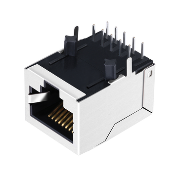 LPJ4335DNL 10/100 Base-T Tab Down Χωρίς LED Μονής Θύρας Θηλυκές Βύσματα PoE RJ45 εικόνα 3