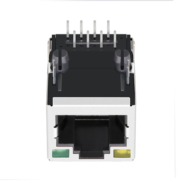 LPJ16211BDNL 10/100 Base-T 8P8C RJ45 Μαγνητική Θηλυκή Σύνδεση Tab Up Y/G LED εικόνα 2
