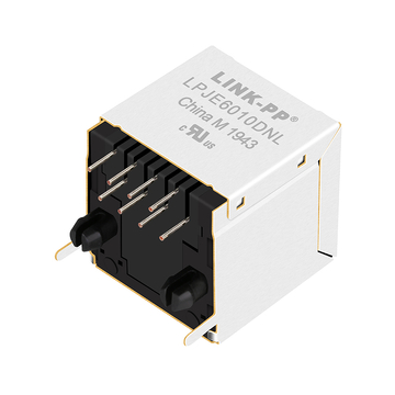 Zonder LED 1X1 poort 8P8C verticale RJ45 modulaire aansluiting zonder geïntegreerde magneten afbeelding 5