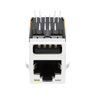 Compatible con RU3-261A1D11. LINK-PP LPJU3101AONL Conectores magnéticos RJ45 10/100 Base-T con un solo puerto USB (imagen 2)