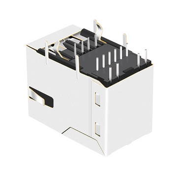Belfuse 8211-1X1T-36-F Compatible LINK-PP LPJU3101AONL RJ45 MagJack With Single USB 10/100 Base-T image 4