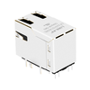 LPJU3101AONL 10/100 Base-T Integrated RJ45 Magjack With Single USB Tab Up Orange&Green/Yellow LED thumb image 5