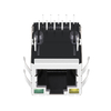 Pulse JXD1-0025NL Compatible LINK-PP LPJG16459ADNL 100/1000 Base-T Tab Up Yellow/Green Led Single Port Shielded 8P8C Magnetic RJ45 Connector Price thumb image 2