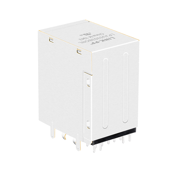 Compatibile con Pulse JW0-0013NL LINK-PP Connettore magnetico RJ45 LPJU5303BONL 100/1000 Base-T con doppia porta USB e LED verde e arancione/giallo (immagine 5).