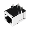 LPJ1026DNL 10/100 Base-T Tab Up sem Led 1x1 Conector de porta RJ45 Magjack imagem do polegar 2