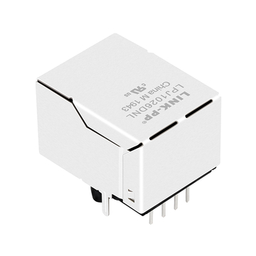 LPJ1026DNL 10/100 Base-T Tab Up Χωρίς LED 1x1 Port Connector RJ45 Magjack εικόνα 4