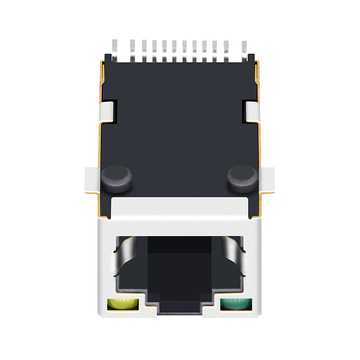Compatível com pulso J3026G01D LINK-PP LPJ3026BBNL 10/100 Base-T Conector Modular SMD com LED Verde/Amarelo RJ45 imagem 2