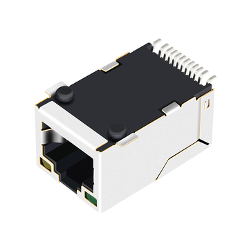 Совместимость с импульсным J3026G01DNL LINK-PP LPJ3026BBNL 10/100 Base-T Зеленый/Желтый светодиодный разъем SMT Вертикальный монтаж MagJack изображение 3