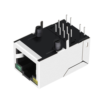 Συμβατό με Pulse J1012F01C LINK-PP LPJ1012BGNL 10/100 Base-T Tab Up Κίτρινο/Πράσινο LED Μονής Θύρας Lan Ethernet RJ45 Jack εικόνα 3