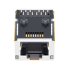 LPJK7003B98NL 10/100/1000 Base-T Low Profile Gigabit RJ45 Magjack Tab Up Yellow&Green/Green LED thumb image 4