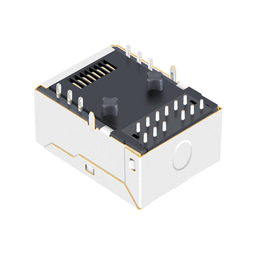 TE 1368398-1 互換 LINK-PP LPJK7003B98NL 100/1000 Base-T Low-Profile RJ45 Magjack Tab Up Yellow&Green/Green LED image 5