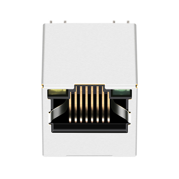 LPJD4622BDNL 10/100/1000 Base-T Top Entry Vertical RJ45 Jack Yellow/Green LED image 2
