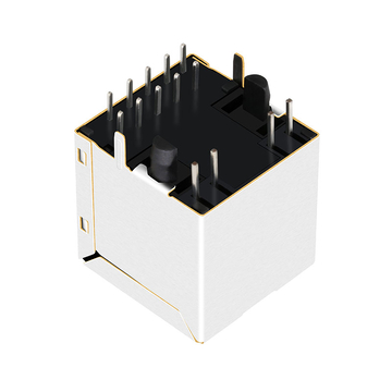 LPJD4622BDNL 100/1000 Base-T Κίτρινο/Πράσινο LED Κάθετο Θηλυκό Βύσμα RJ45 εικόνα 5