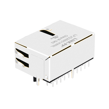 Совместимость с импульсным JG0-0024NL LINK-PP LPJG28851AWNL 10/100/1000 Base-T Tab Up Green/Green LED 1x2 Port Integrated Magnetic Jacks image 5