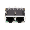 LPJ28002A34NL 10/100 Base-T Tab Up Green/Green LED 1x2 Port RJ45 Connector FastJacks thumb image 5