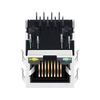 LPJ0035ABNL 10/100 Base-T RJ45 Magjack Tab Down Green/Yellow LED thumb image 2