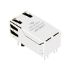 Compatível com pulso JXK0-0138NL LINK-PP LPJK4021AINL 10/100 Base-T Tab Up Amarelo e Verde/Verde LED Porta Única Ethernet Lan Conector RJ45 imagem do polegar 5