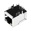 LPJ166323B10NL 10/100 Base-T Tab Up Yellow/Green Led Single Port Shielded POE Ethernet RJ45 Female Jack thumb image 3