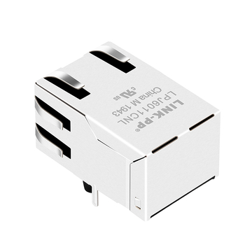 Pulse JXR1-0001NL Compatible LPJ6011CNL 10/100 Base-T Tab Up Without Led Single Port Cat5e RJ 45 Connector image 5
