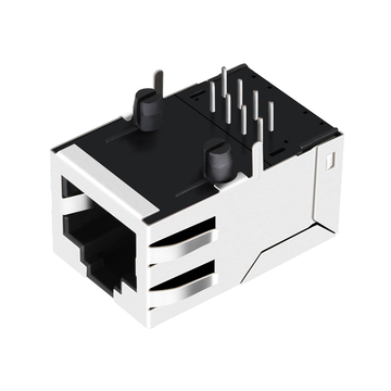 Pulse JXR1-0001NL Compatible LPJ6011CNL 10/100 Base-T Tab Up Without Led Single Port Cat5e RJ 45 Connector image 3