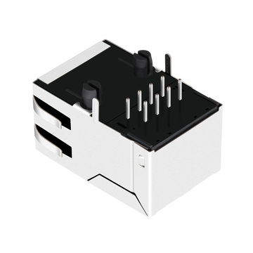 Pulse JXR1-0001NLT Compatible LINK-PP LPJ6011CNL 10/100 Base-T Tab Up Without Led Single Port 8P8C RJ45 Modular Jack image 4