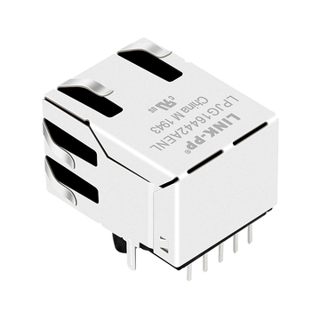 Совместимый с Pulse JXD1-9015NL разъем LPJG16442AENL 100/1000 Base-T с врезкой вверх, зеленый/желтый светодиод, 1 порт, сквозной разъем RJ45 Cat6, изображение 5