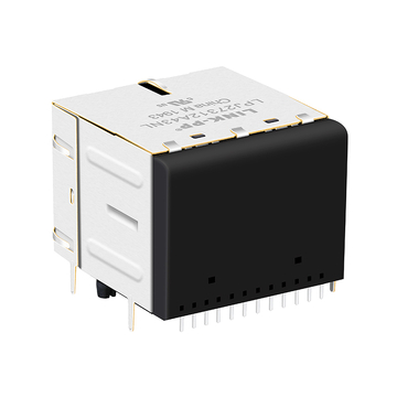 Kompatibel mit Pulse J20-0013 LINK-PP LPJ27312A43NL 10/100 Base-T 8p8c Grün&Gelb/Grün&Gelb LED 2x2 Port RJ45 Netzwerkanschluss Bild 5