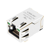 Pulse J3018G21KNL Compatible LINK-PP LPJ19318ACNL 10/100 Base-T Tab Up Green/Green Led SMT RJ45 Ethernet Connector thumb image 1
