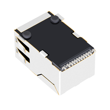 Pulse J3018G21KT Compatible LINK-PP LPJ19318ACNL 10/100 Base-T Green/Green LED Tab Up SMD Integrated RJ-45 Connector image 4