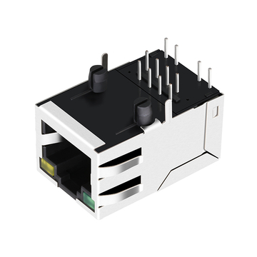 Pulse J1012F21RNL Compatible LINK-PP LPJ1012APNL 10/100 Base-T Tab Up Green/Yellow Led Single Port Cat5e Jack RJ 45 Connectors image 3
