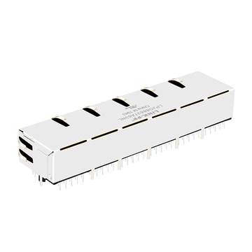 LPJG68837A63NL 1000 Base-T Tab Up Verde/Arancione e LED Verde 1x6 Porta RJ45 Jack in vendita immagine 4