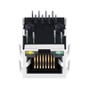 LPJ0073ABNL 10/100 Base-T Tab Down Green/Yellow Led Single Port Cat5e RJ45 Connector thumb image 4