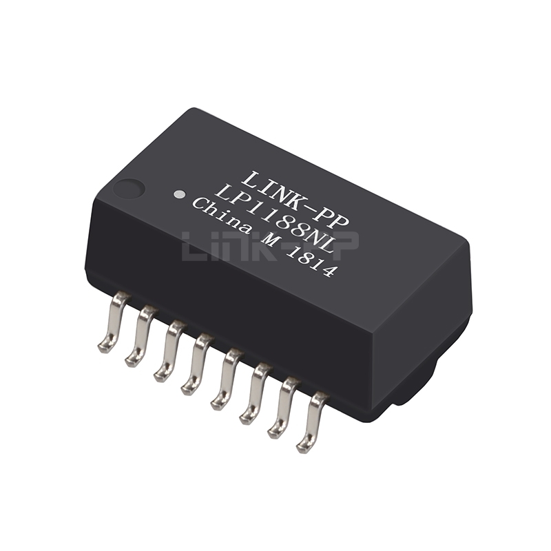 WE 7090-37R-LF1 Compatible LINK-PP LP1188NL 10/100 Base-T Single Port SMD 16PIN Telecom Lan Transformer