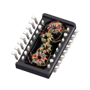 LINK-PP LP41660ANL 100 Base-T Однопортовый SMD 16-контактный PoE+ Ethernet LAN трансформатор (изображение 2)