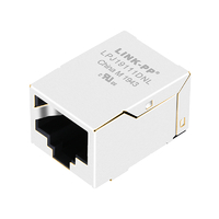 Pulse JXD6-1100NL Compatible LPJ19111DNL 10/100 Base-T SMD RJ45 Connector Tab Down Without LED