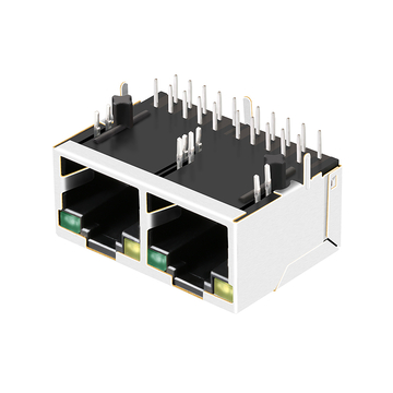 Совместимость с импульсным JXD1-2016NL LINK-PP LPJG29864BANL-2 10/100/1000 Base-T Tab Up Yellow/Green LED 1x2 Port RJ45 Network image 3