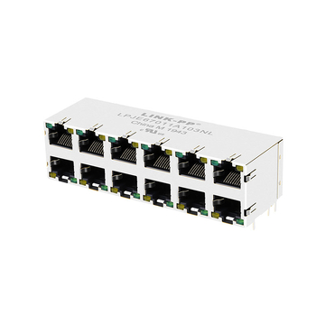 2x6 Port RJ45 Connector