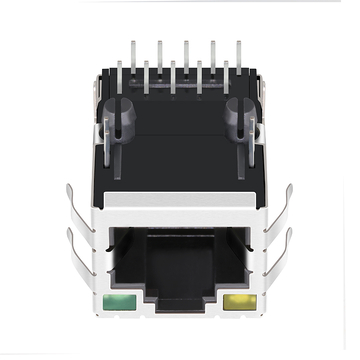 Совместимость с импульсным JD1-0001NL LINK-PP LPJG16370ADNL 100/1000 Base-T Tab Up Yellow/Green Led Single Port Jacks RJ-45 Connector image 2