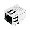Pulse J0018D21ENL Compatible LINK-PP LPJ0018ACNL 10/100 Base-T Tab Down Green/Green Led Single Port 8P8C RJ-45 Female Connectors thumb image 1