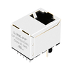 Compatible con pulso JD3-0001NL LINK-PP LPJD0834DNL 10/100/1000 Base-T sin LED Conector de montaje en superficie RJ45 vertical imagen en miniatura 1