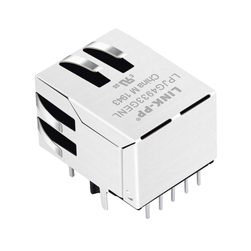 Совместимость с импульсным JXD0-0015NL LINK-PP LPJG4933GENL 100/1000 Base-T Tab Down Green/Yellow Led Single Port Cat5e RJ45 Socket Connection image 5