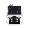 Pulse JXD0-0015NL Compatible LINK-PP LPJG4933GENL 100/1000 Base-T Tab Down Green/Yellow Led Single Port Cat5e RJ45 Socket Connection thumb image 2