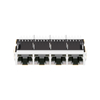 Pulse JXG0-0098NL Συμβατό LPJG49854A31NL 10/100/1000 Base-T 1x4 Θύρα RJ45 Υποδοχές δικτύου Καρτέλα επάνω Πορτοκαλί&Πράσινη/Πορτοκαλί&Πράσινη εικόνα αντίχειρα LED 2