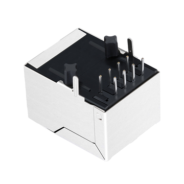 LPJ0011INL 10/100 Base-T Tab Down Zonder Led Enkele Poort 8 Pin Magnetische RJ45 Connector afbeelding 4